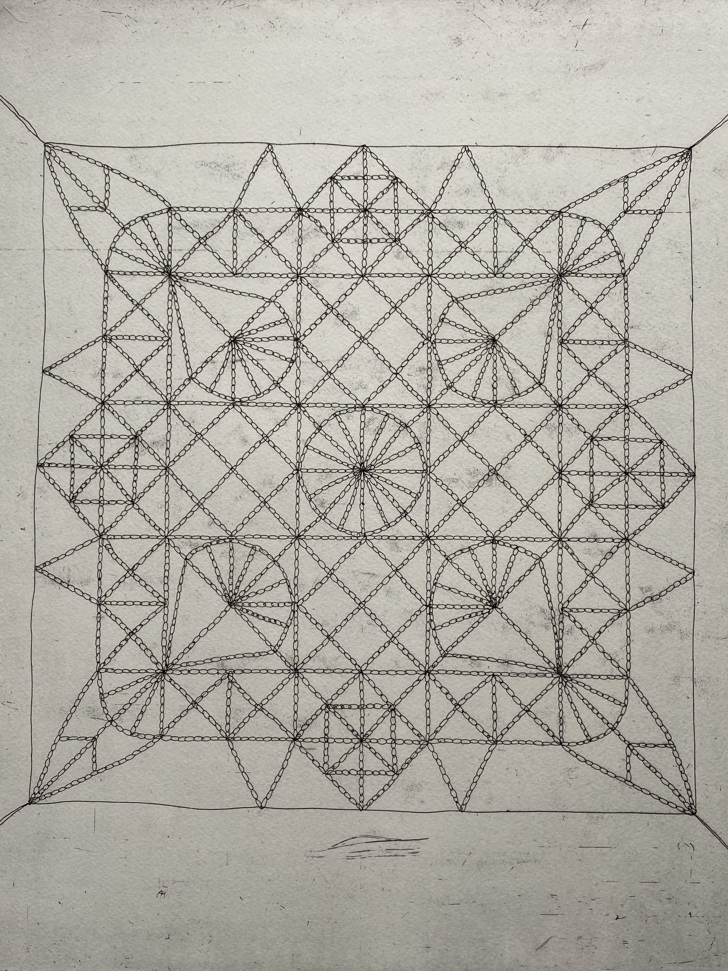 Dentelle tendue IV
